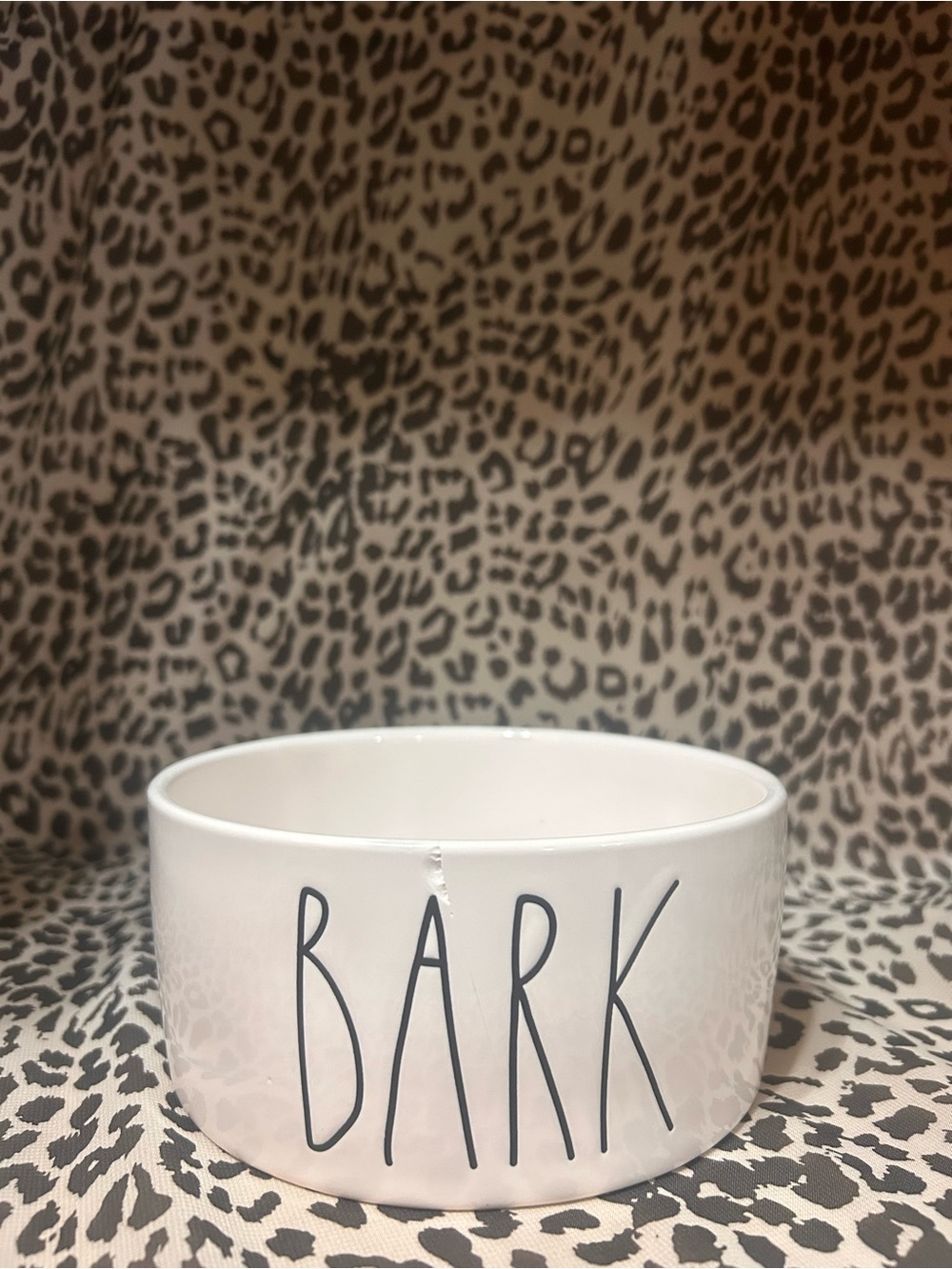 Rae Dunn Ceramic “Bark” Pet Bowl